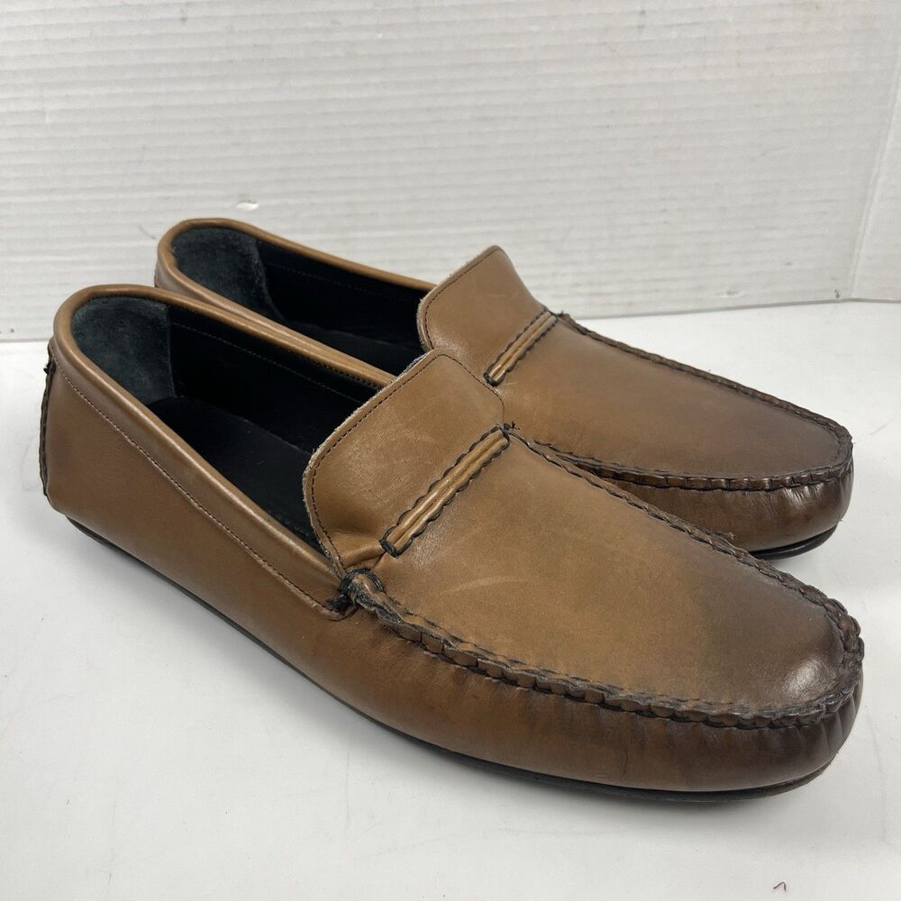 Allen Edmonds SUPER SPORT DRIVER Men's Size 11 D Mocha Brown Leather